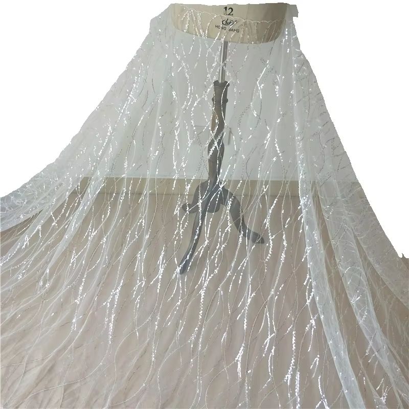 White Water Wave Ribbon Stripe - Lace Ribbon Trim ulasan dan harga