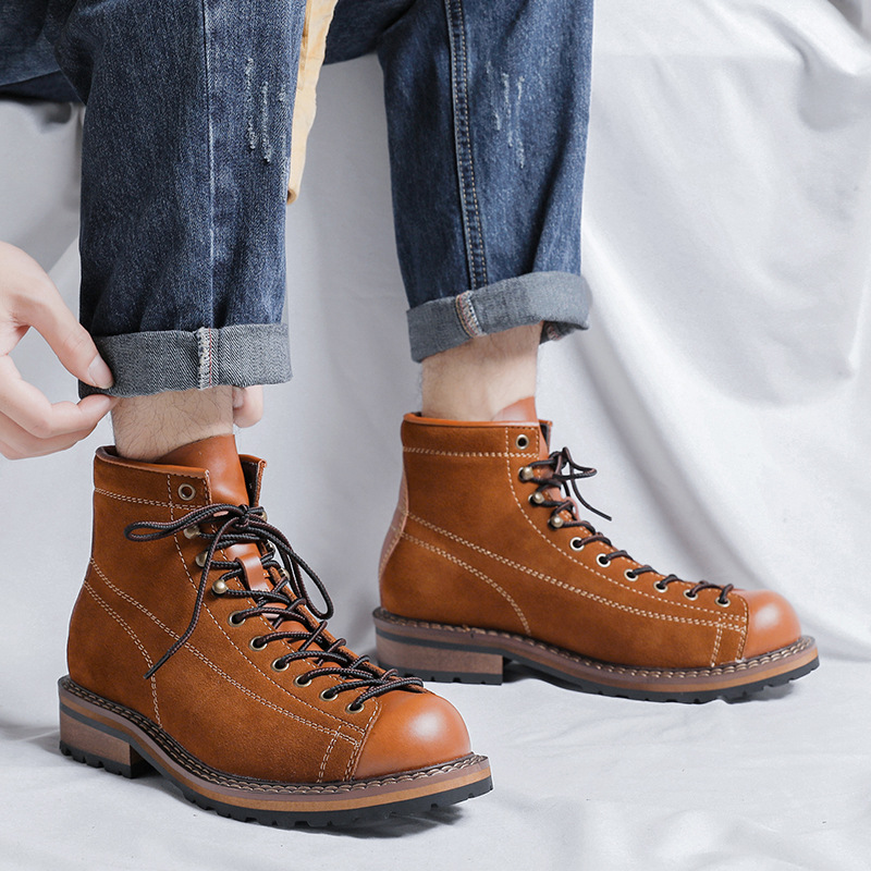 Hiking Shoes Men's Walking Boo - Guipure Lace Panel ulasan dan harga