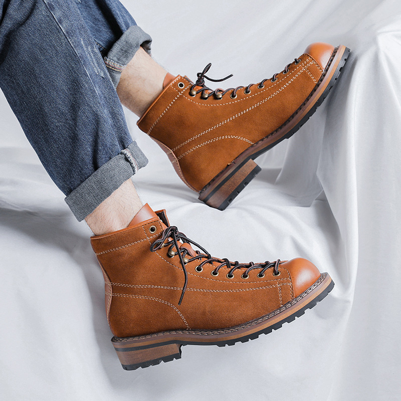 Hiking Shoes Men's Walking Boo - Guipure Lace Panel ulasan dan harga