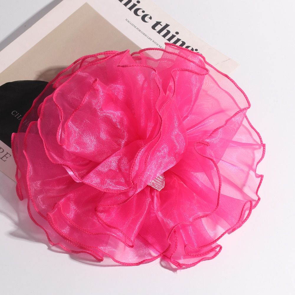 Photography 3D Large Fabric Fl - Applique Patch Flower ulasan dan harga