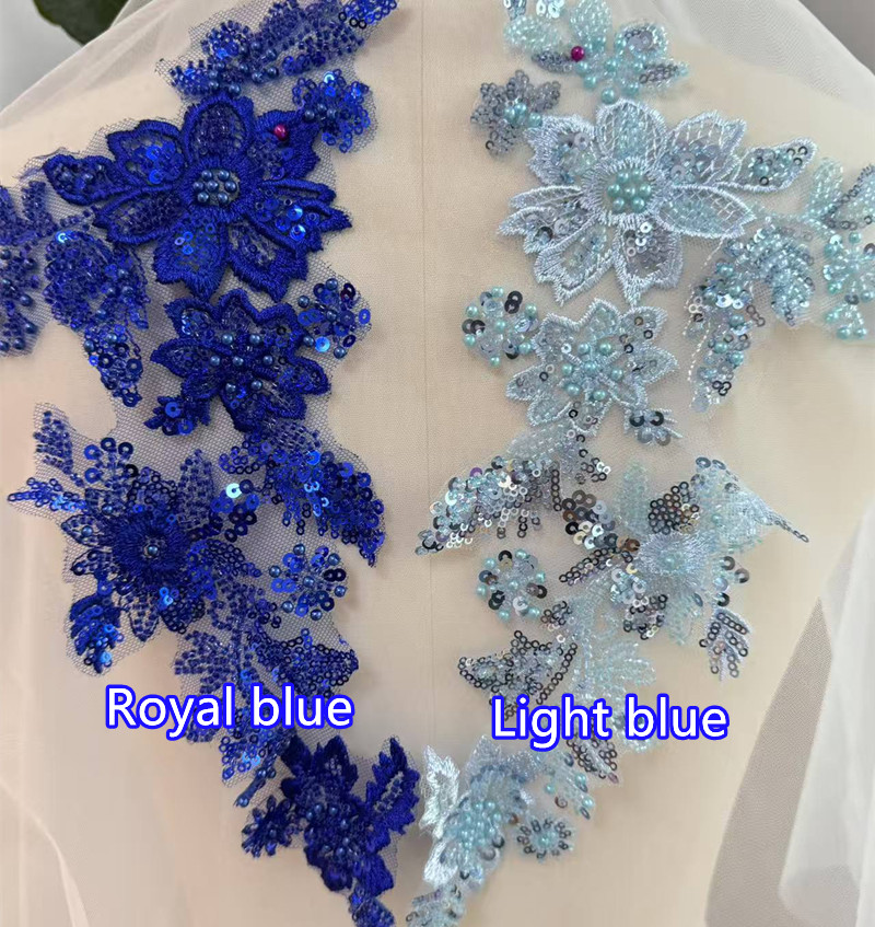 10PCS Embroidered Lace Appliqu - Applique Patch Flower ulasan dan harga