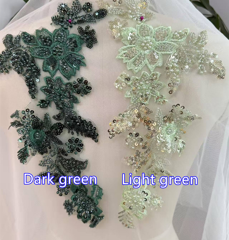 10PCS Embroidered Lace Appliqu - Applique Patch Flower ulasan dan harga