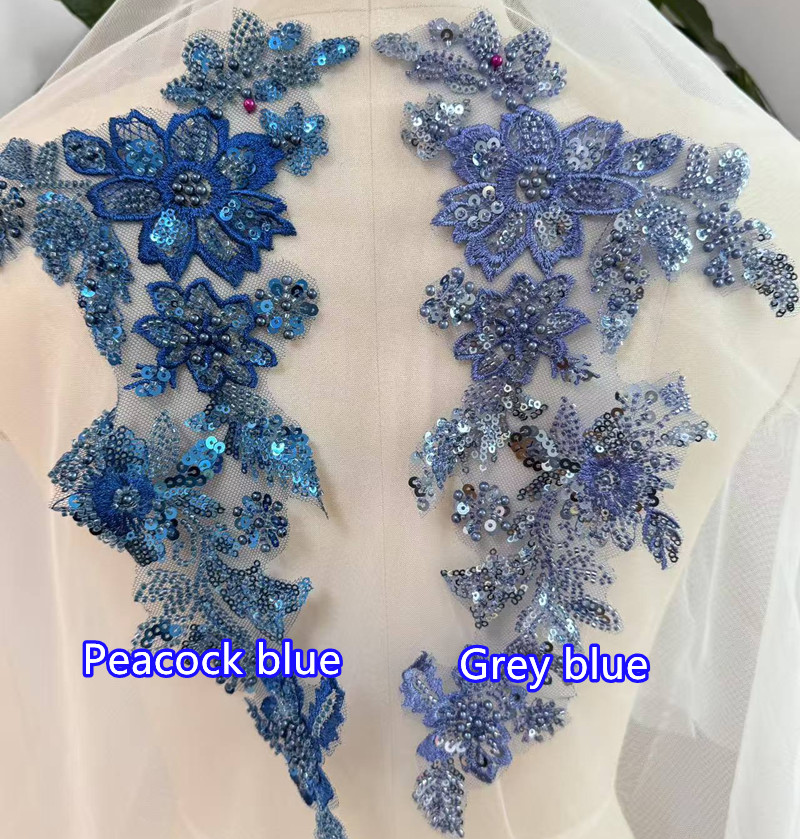 10PCS Embroidered Lace Appliqu - Applique Patch Flower ulasan dan harga