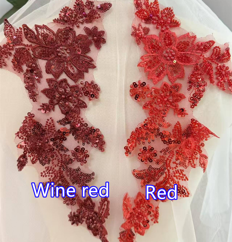 10PCS Embroidered Lace Appliqu - Applique Patch Flower ulasan dan harga