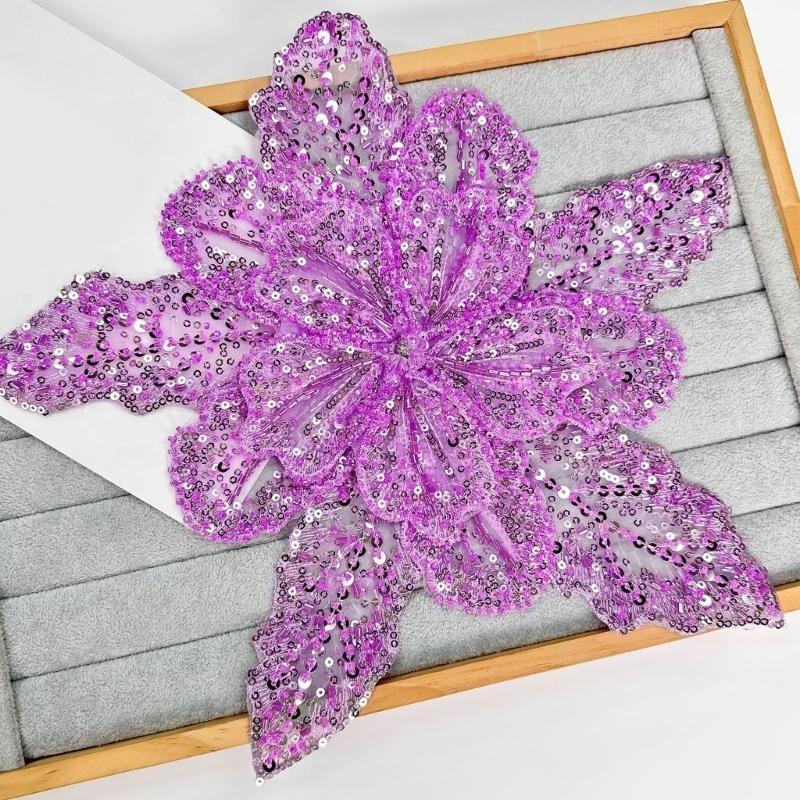 39BD Flower Patches Garment Ap - Applique Patch Flower ulasan dan harga