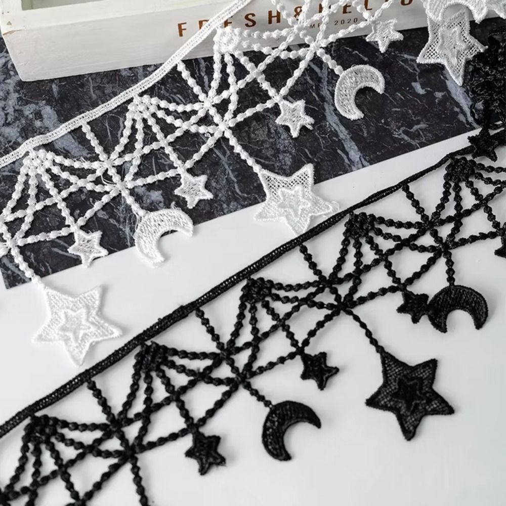 Lace Accessories Black And Whi - Lace Ribbon Trim ulasan dan harga