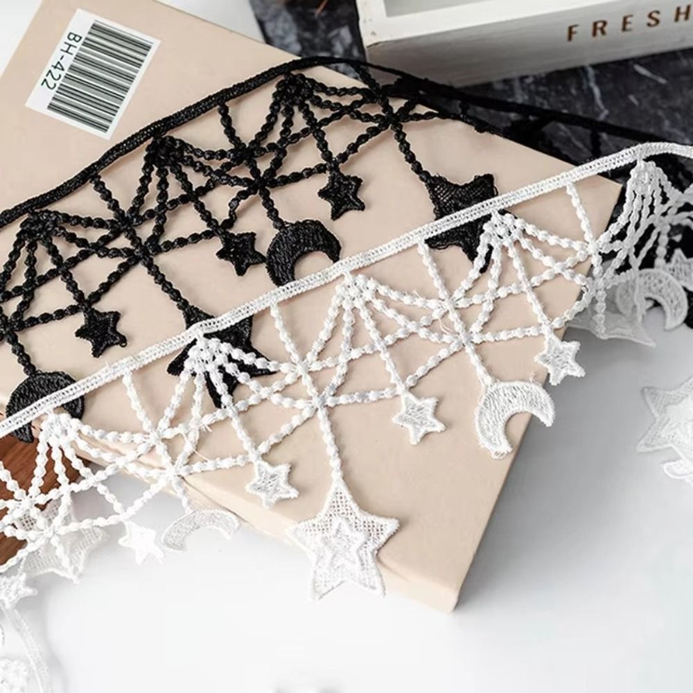 Lace Accessories Black And Whi - Lace Ribbon Trim ulasan dan harga