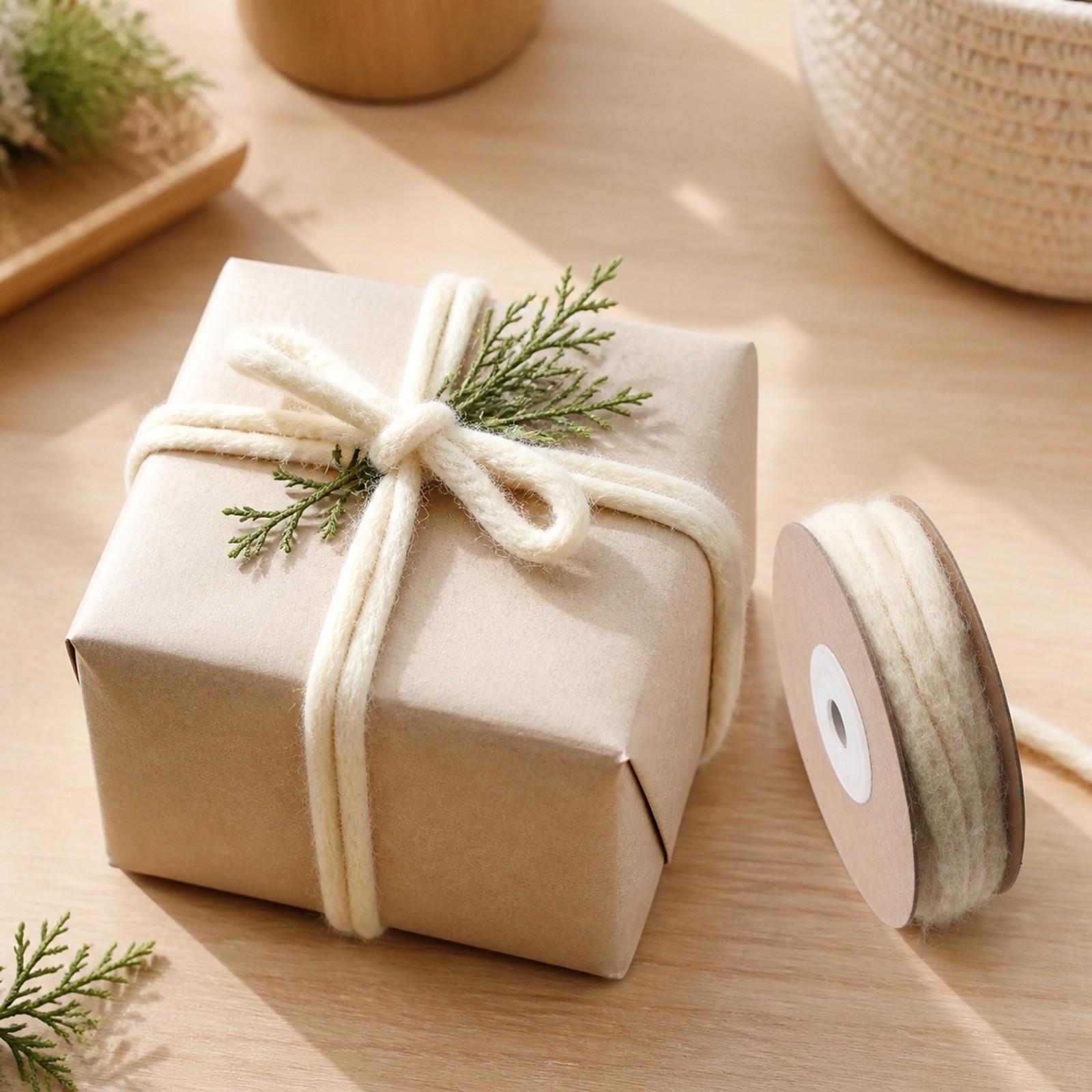 Pure Wool Felt Ribbon Round Co - Cord Trim Twisted ulasan dan harga