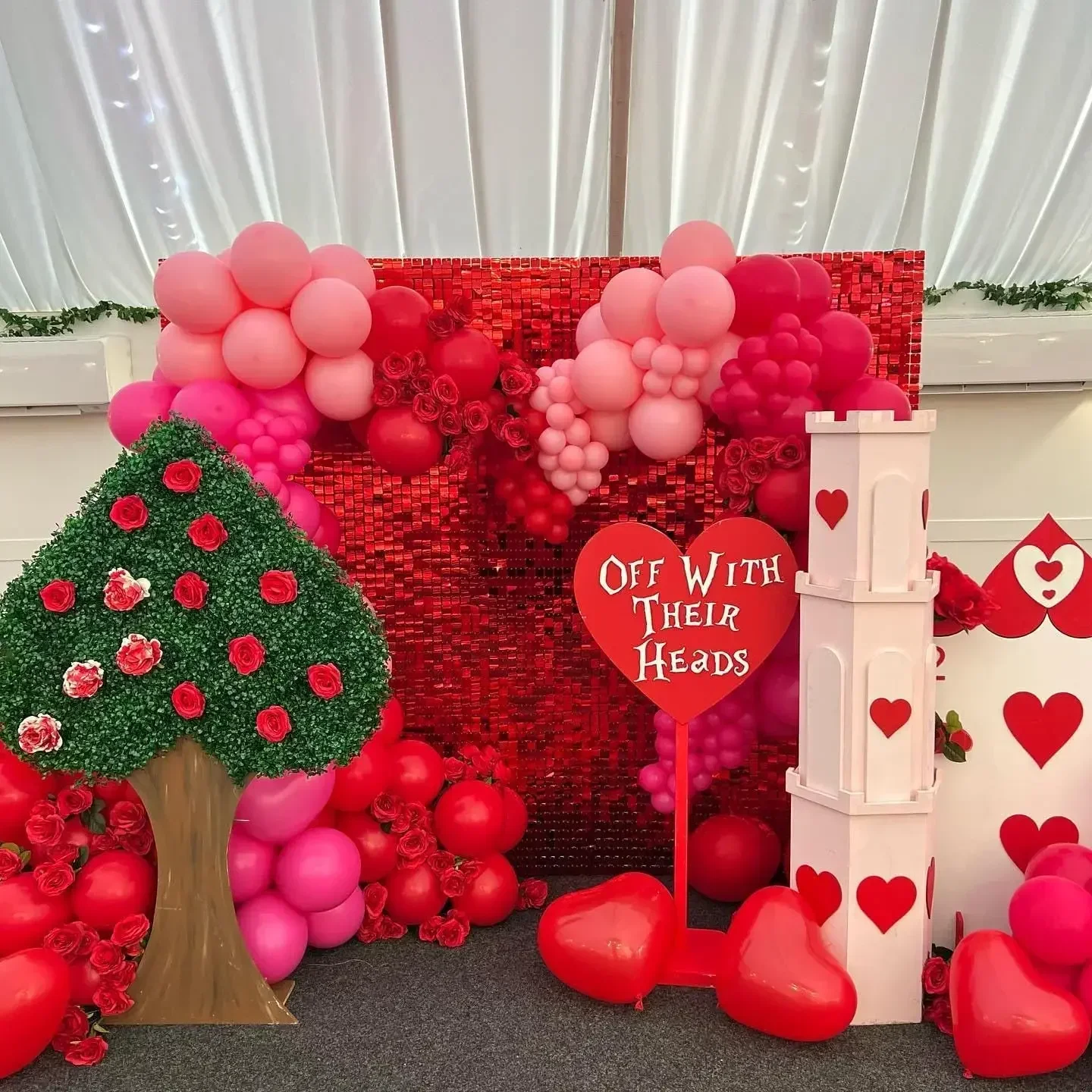12/24/30 PCS Shimmer Wall Back - Sequin Fabric Panel ulasan dan harga
