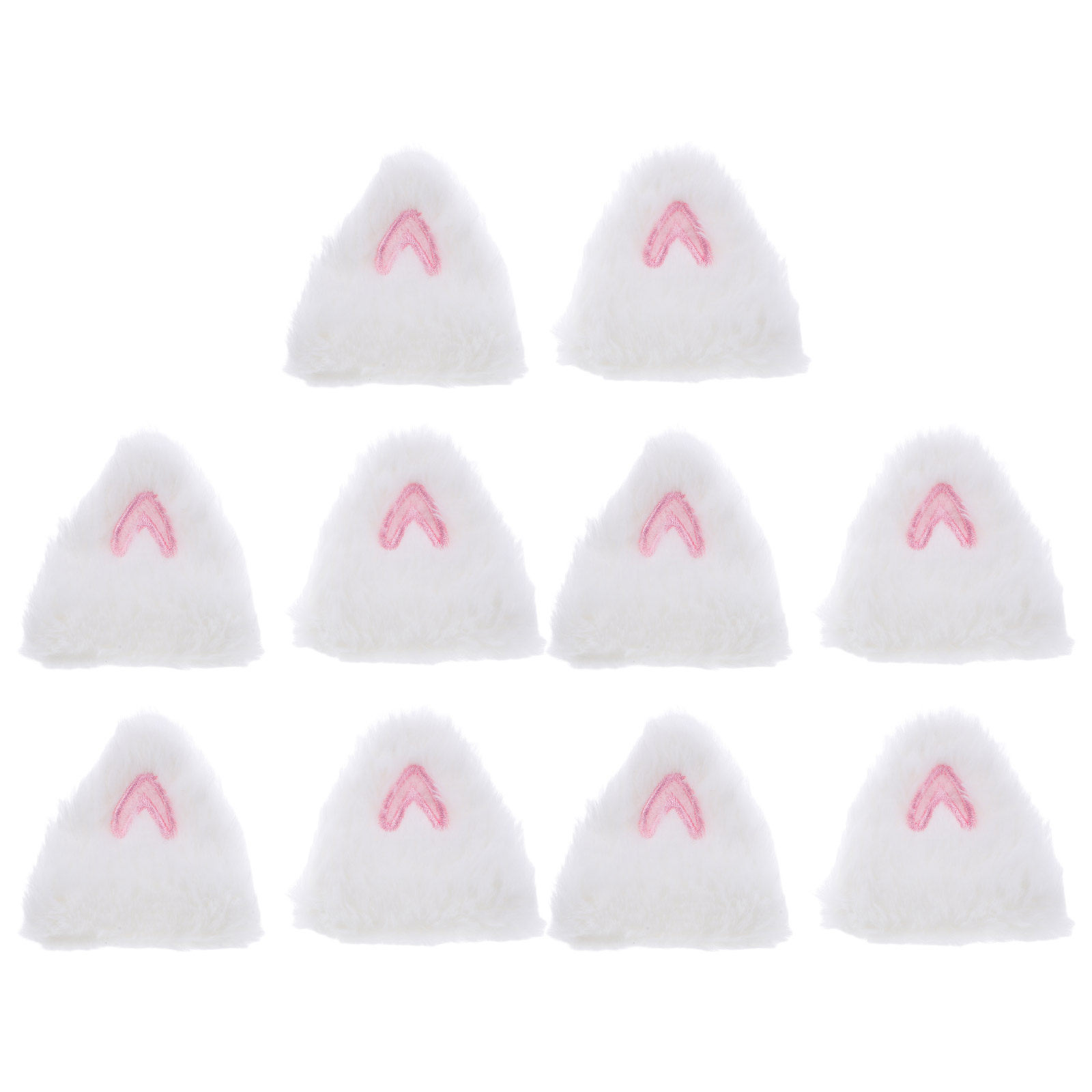 10Pcs Cute Bunny Ear Charms Vi - Craft Embellishment ulasan dan harga