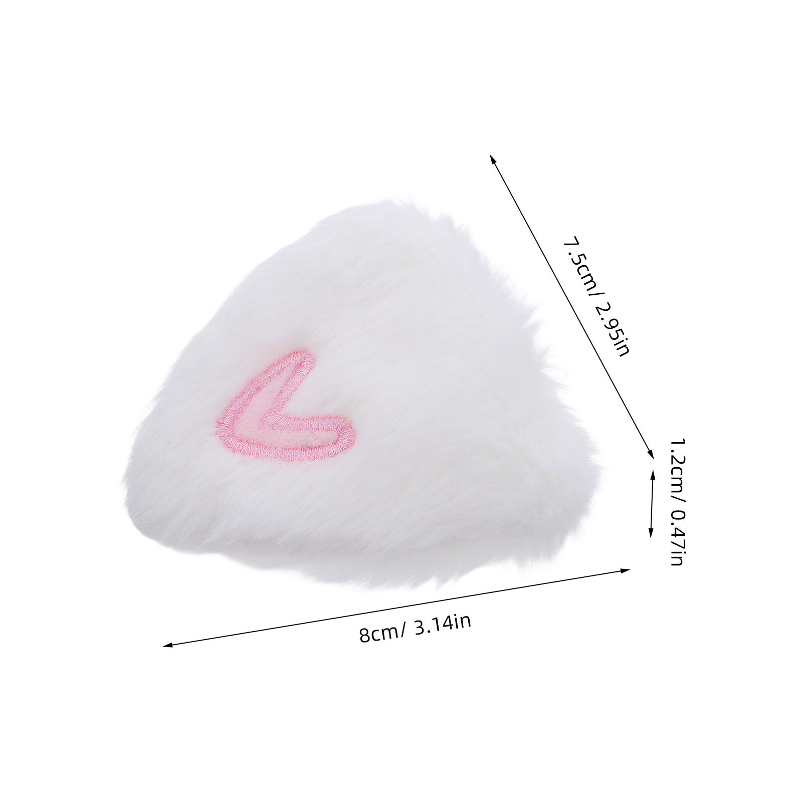 10Pcs Cute Bunny Ear Charms Vi - Craft Embellishment ulasan dan harga