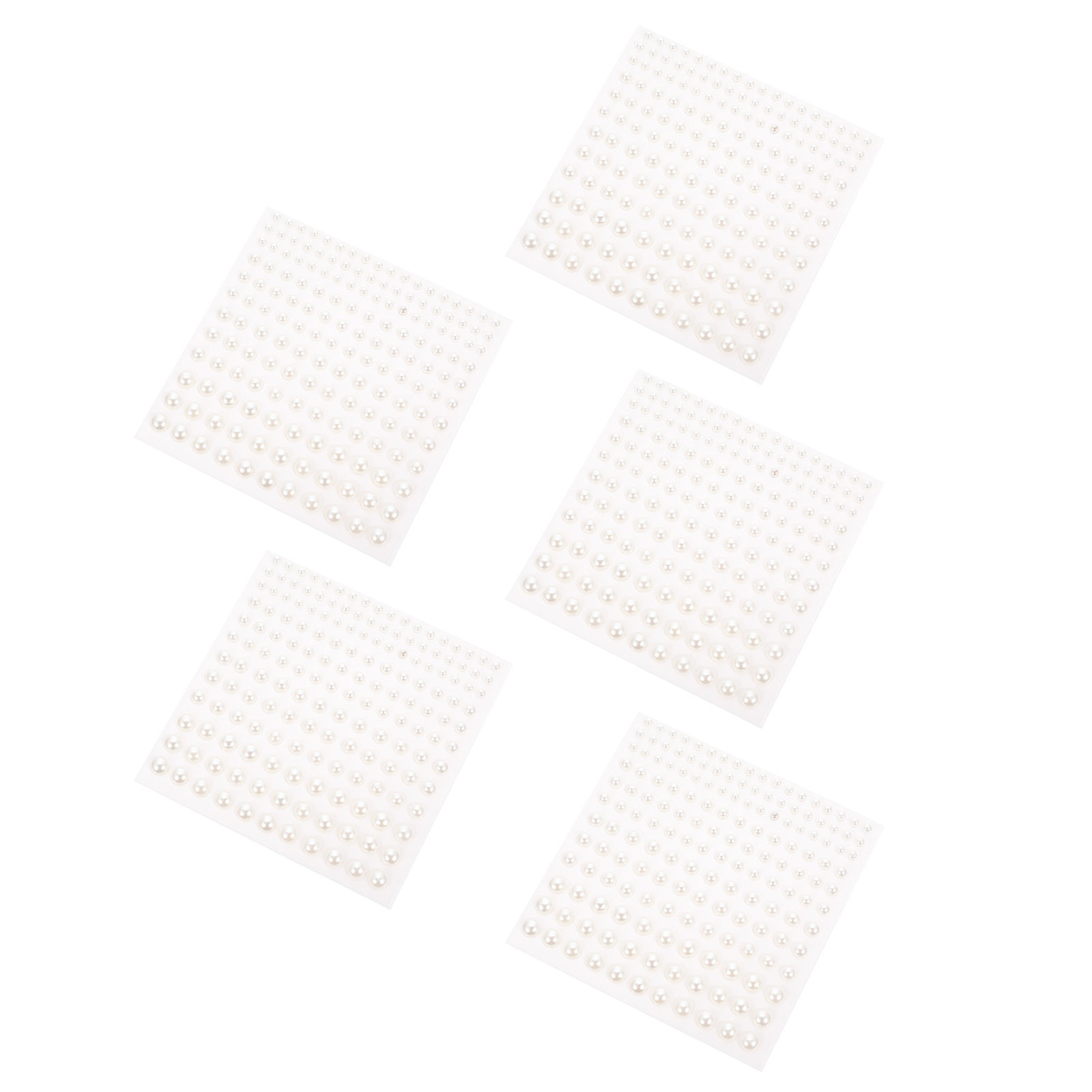 5Pcs Pearl Face Stickers Adhes - Craft Embellishment ulasan dan harga