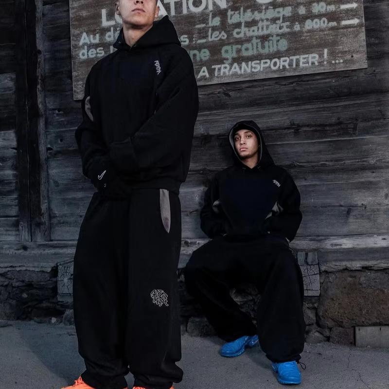 Autumn Winter Men's Y2K Street - Embellish Knit ulasan dan harga