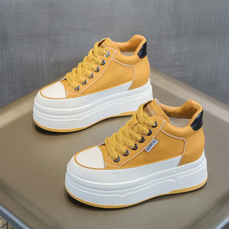9CM Cow Suede Genuine Leather  - Guipure Lace Panel ulasan dan harga